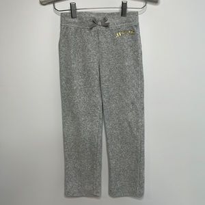 Gray Velour Sweatpants, JUICY Couture, Girls size 5